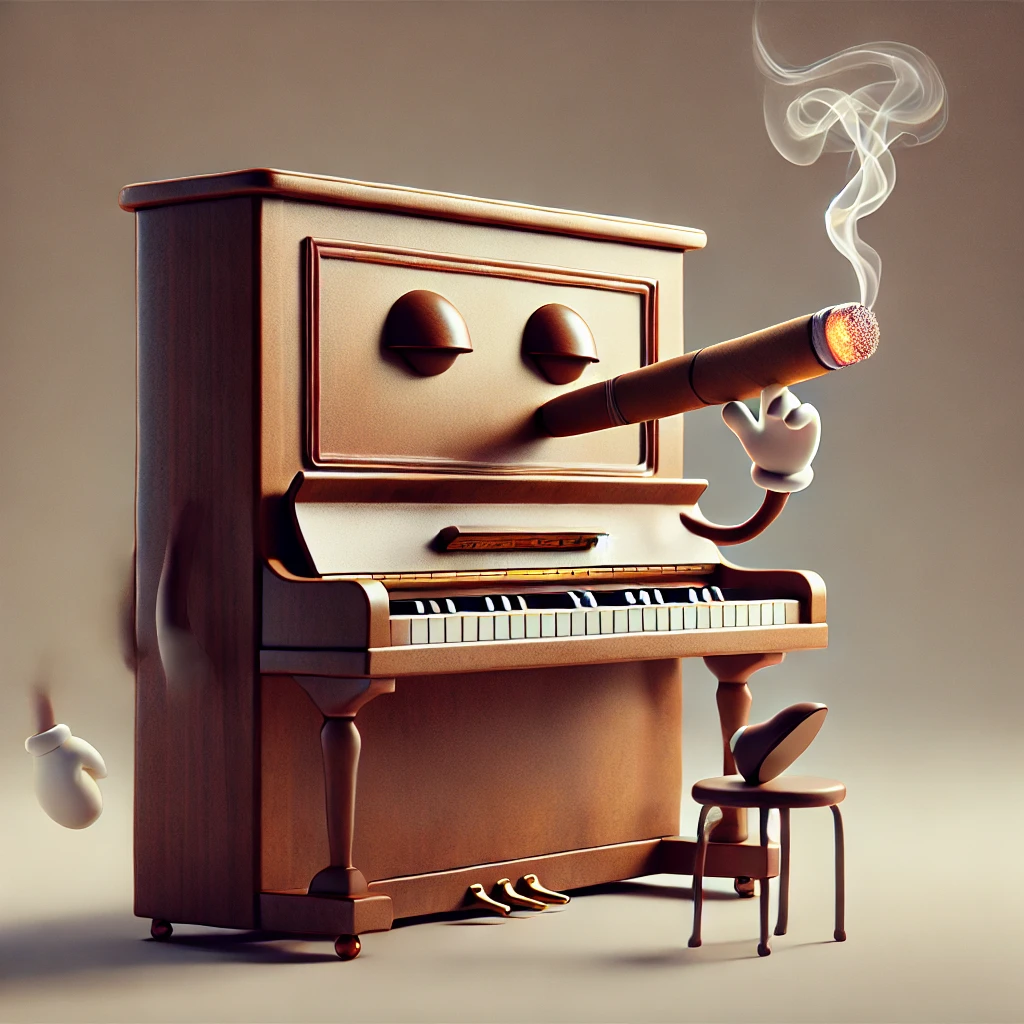 memorising piano cigar